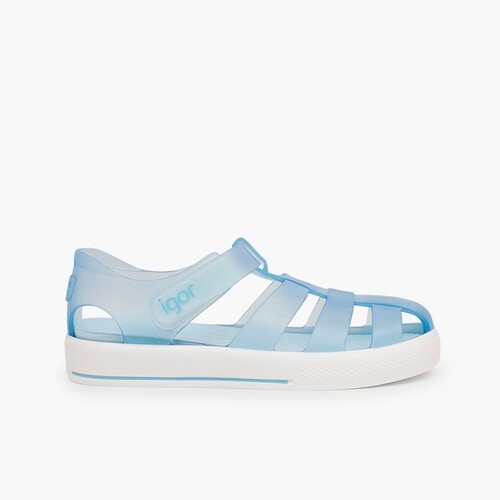 Krabbensandalen Modell Star Himmelblau