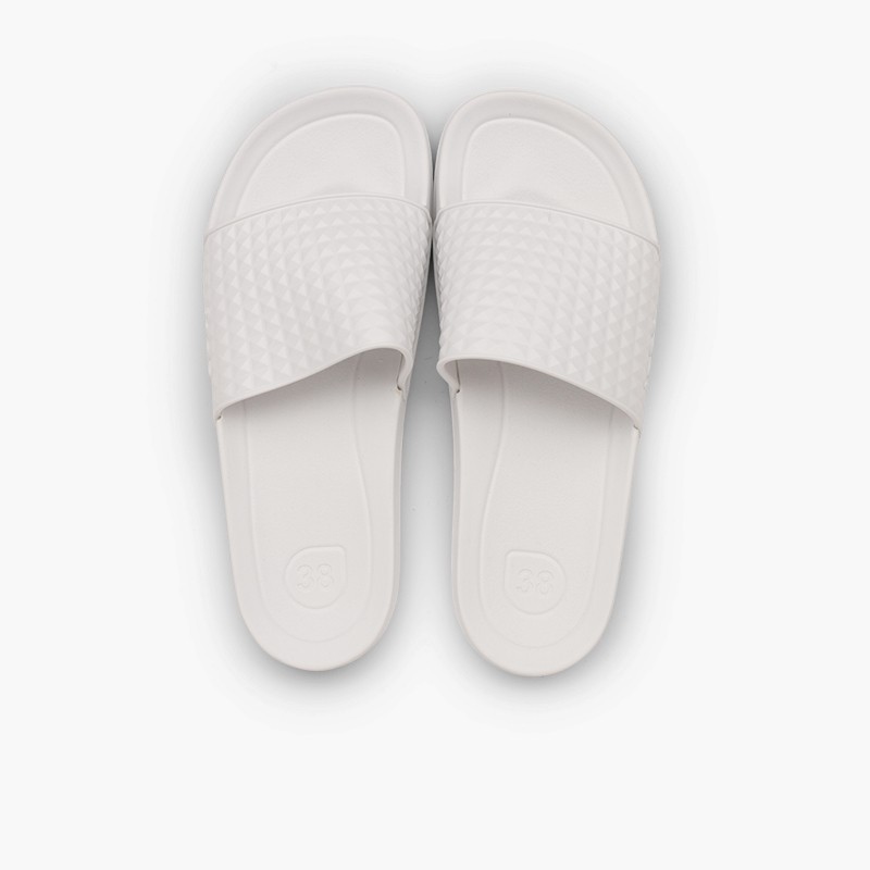 Igor Flipflop mit breitem Riemen, Strandmodell Weiß