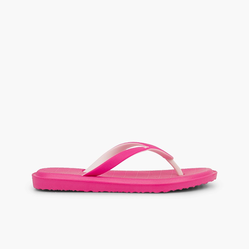 Zehentrenner für Jungen für Strand und Pool Fuchsia
