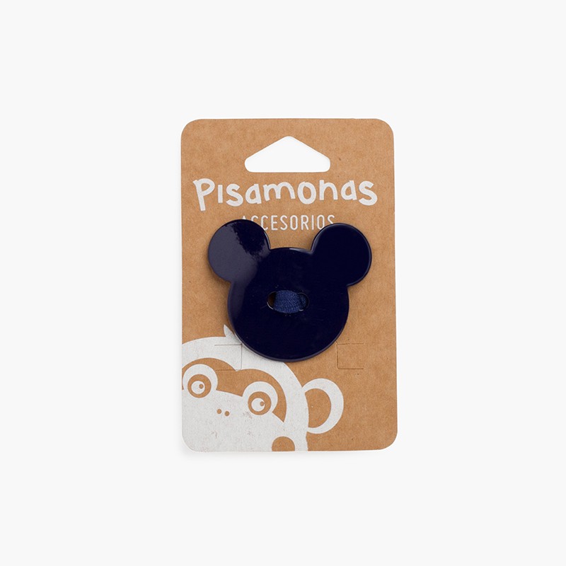 Haargummi mit Affenmotiv Blau