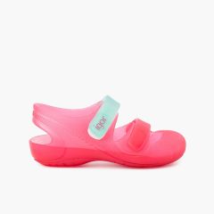 Fuchsia und Aquamarin