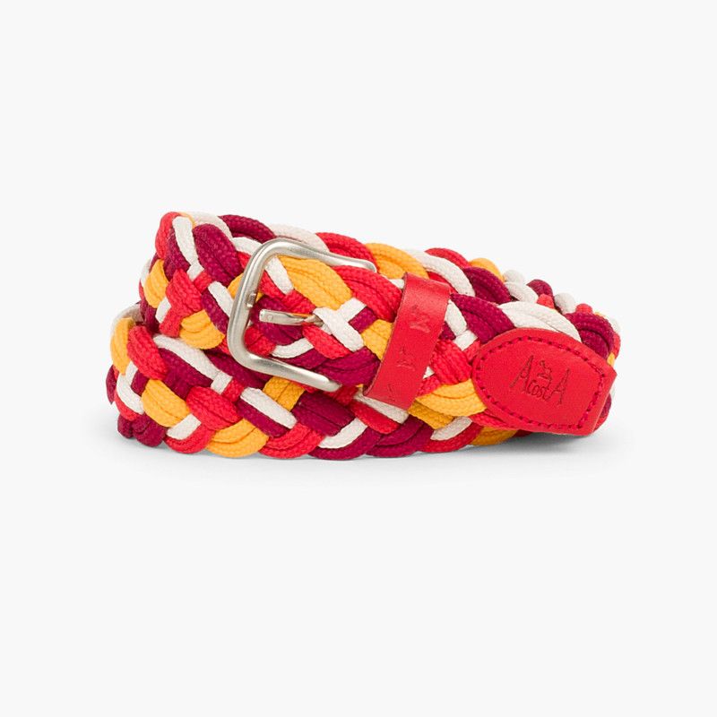 Mehrfarbiger Flechtgürtel für Kinder