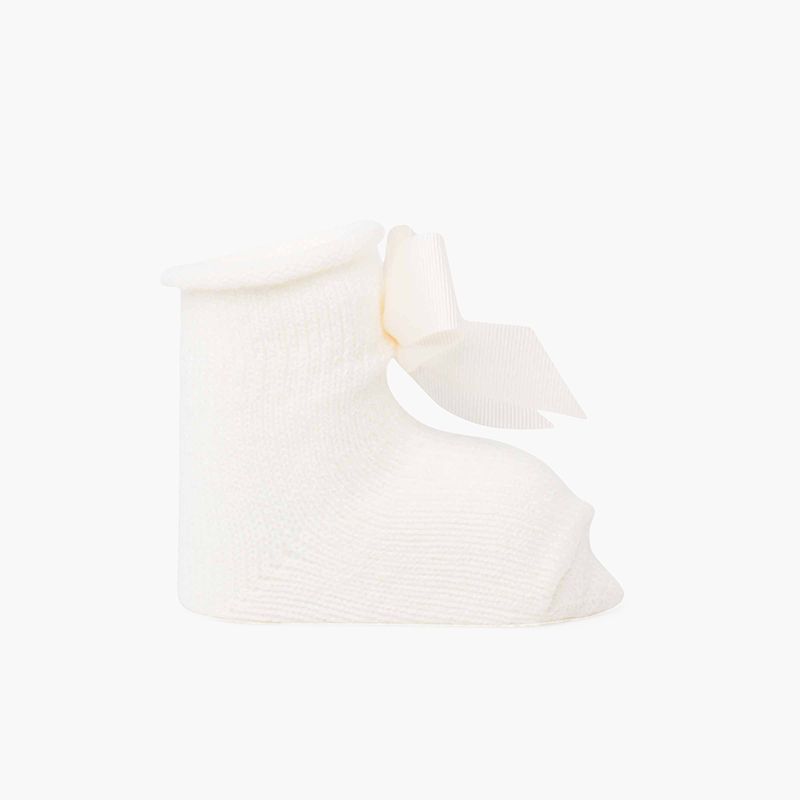 Babyschuhe mit Schleife