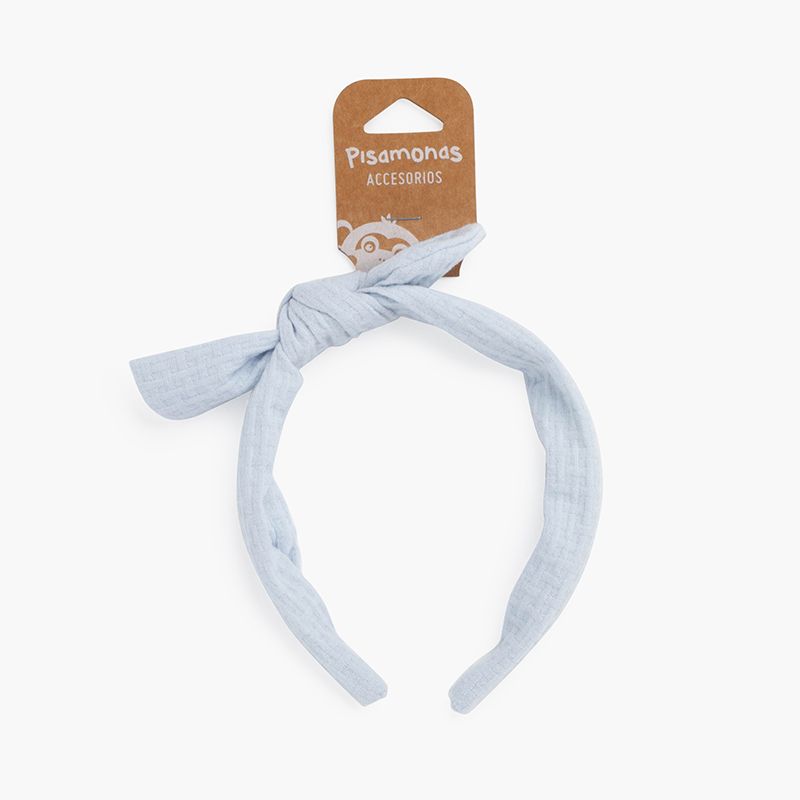 Turban-Stirnband im Waffelmuster