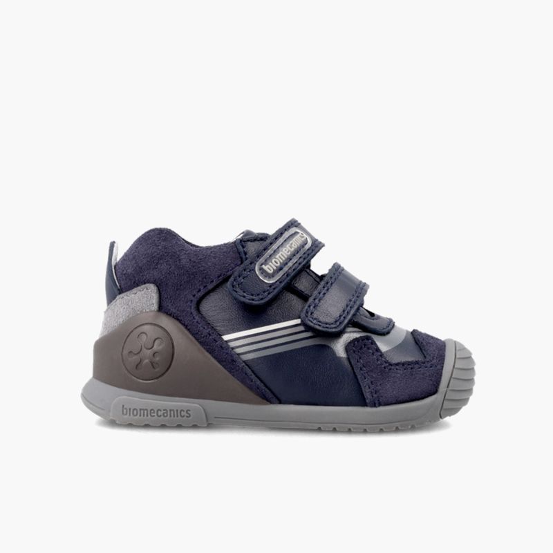 Biomecanics Sneakers First Steps aus Leder und Veloursleder