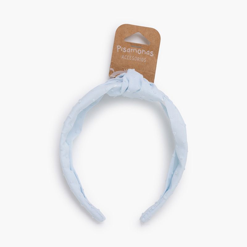 Haarband mit Knoten und Punkten
