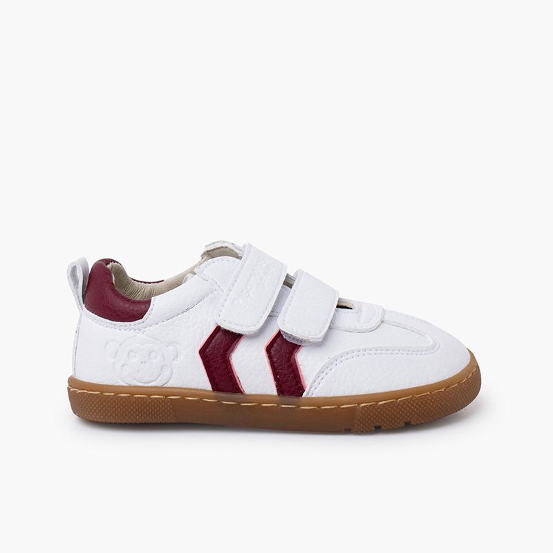 Barfuß-Sneaker für Kinder mit seitlichen Bändern