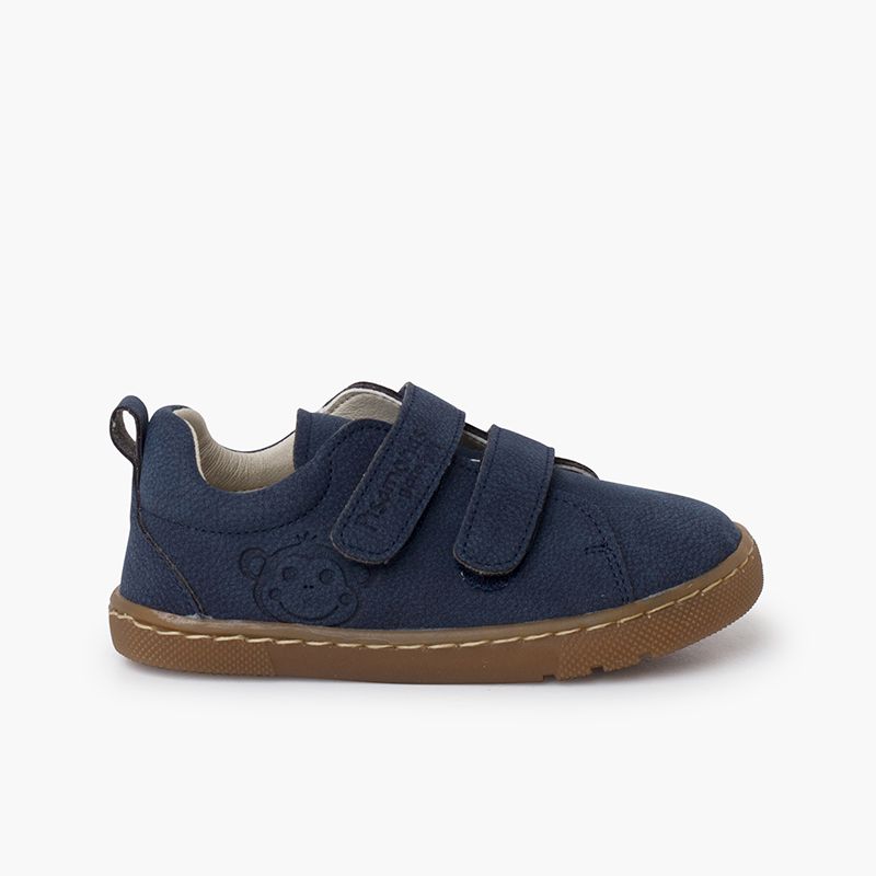 Barfuß-Sneaker im Prägeleder-Stil