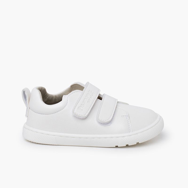 Barefoot-Sneakers in Farben mit doppeltem Klettverschluss