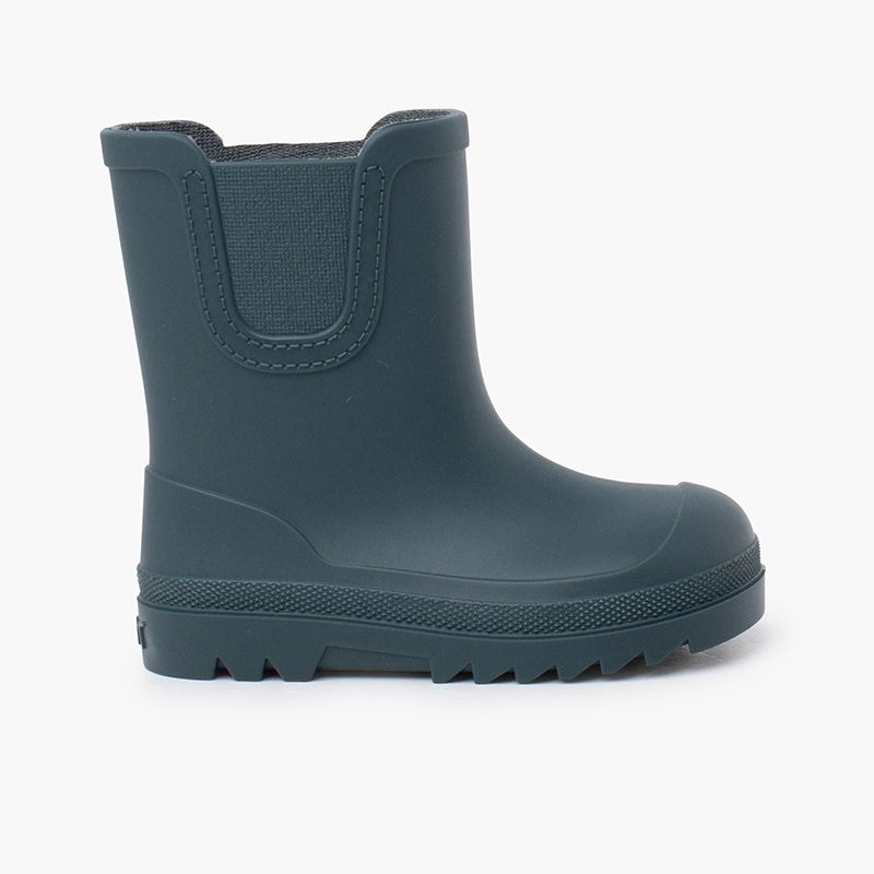 Barfuß-Gummistiefel wide Chelsea-Stil