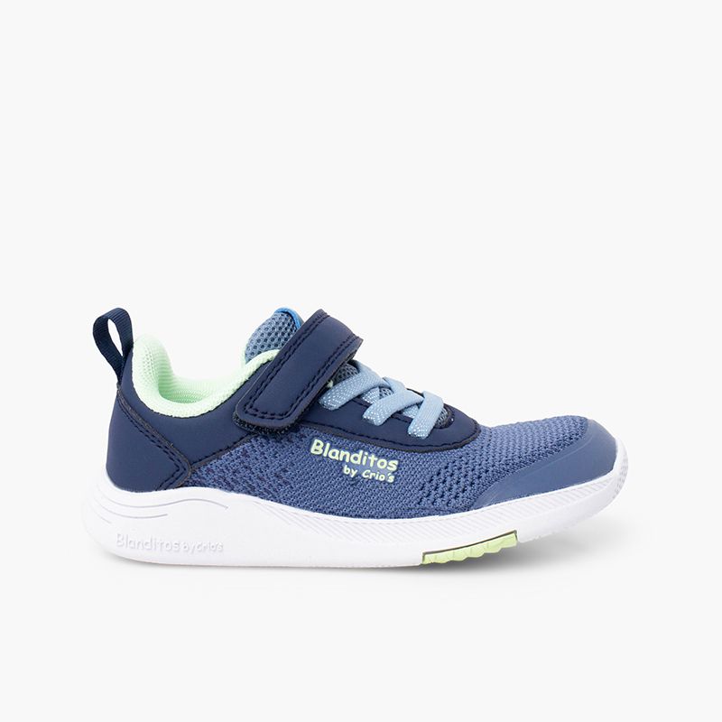 Blanditos Barfuß-Mesh-Sneaker Klettverschluss