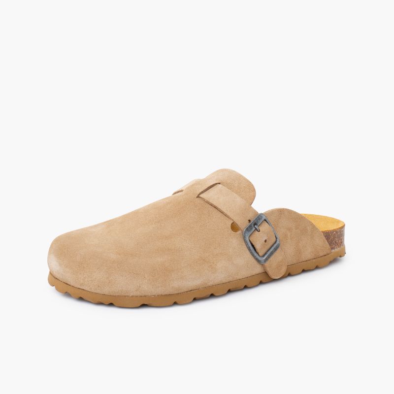 Bio-Clogs für Damen Spaltleder