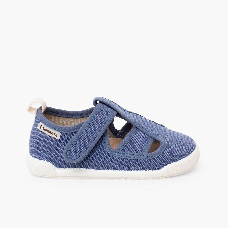 Geschlossene Barfußsandalen Canvas Jungen