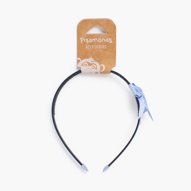 Schmales gezahntes Haar-Diadem klassischer Schleife