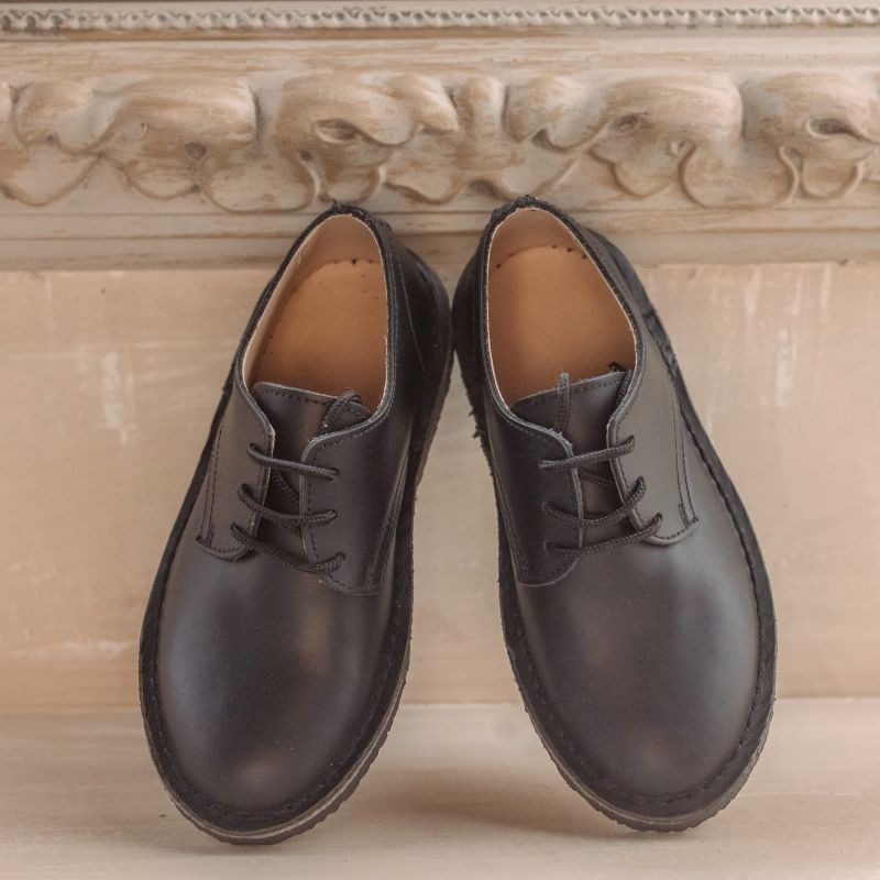 Elegante Blucher-Schuhe aus Leder für Jungen