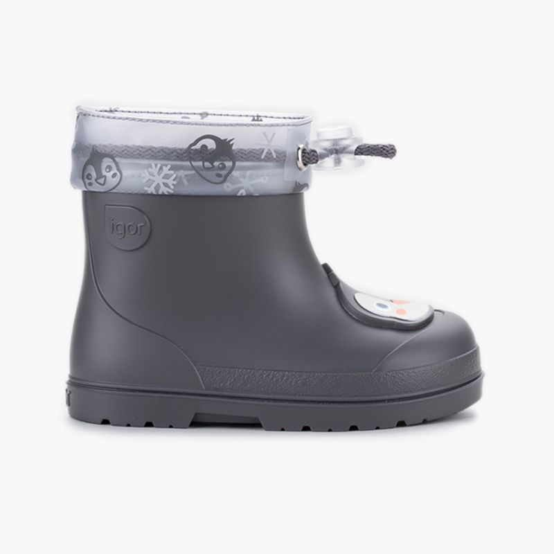 Verstellbare Barfuß-Gummistiefeletten Tiermotiven