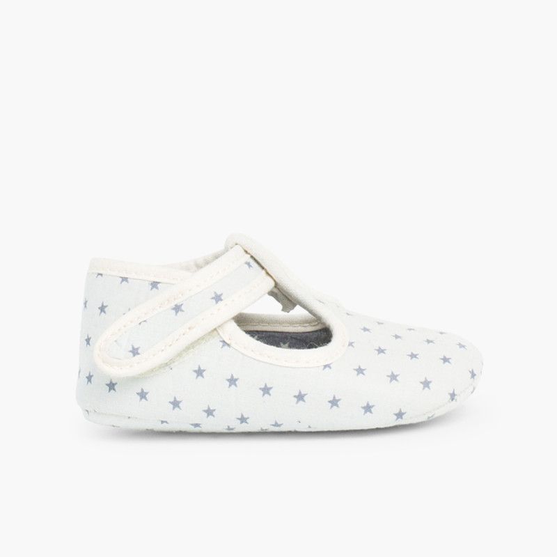 Pepito Baby-Badekappe aus Stoff mit Sternen