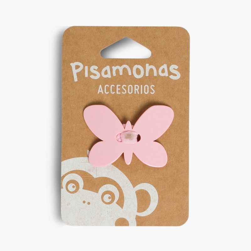 Haargummi mit Schmetterling aus Haar