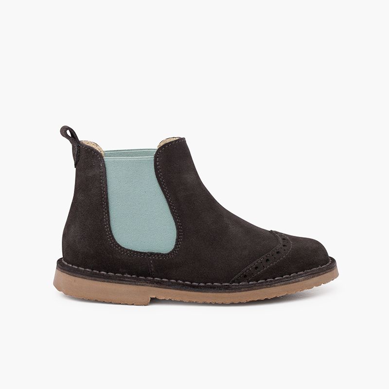 Chelsea Boots mit seitlichem elastischem Einschnitt