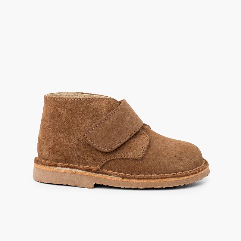 Desert Boots Kinder Stiefel mit Klettverschluss