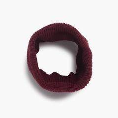 Strickschal-Kragen Granat