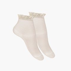 Kurze formelle Socken für Jungen Leinen