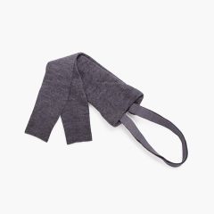 Leggings für Kinder mit elastischen Trägern Mittelgrau