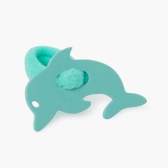 Delfin-Haargummi Meeresgrün