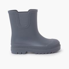 Chelsea-Regenstiefel in Pudertönen Blau