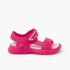 Wassersandalen mit Klettverschluss Fuchsia