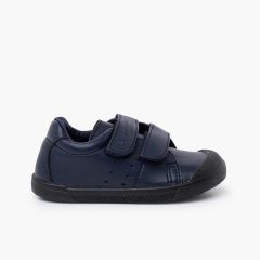 Barfuß-Schulsporttrainer Kinder Marineblau