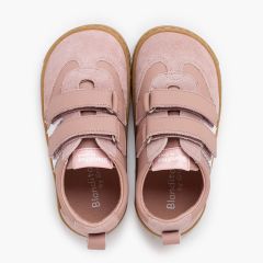 Blanditos-Sneaker Seitenstreifen Karamellsohle Rosa
