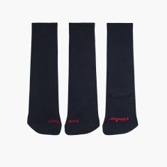 Hohe Barfußsocken Schule Marineblau
