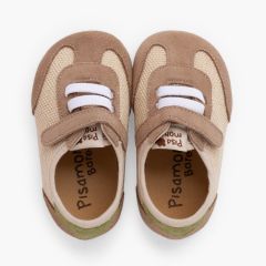 Kombinierte Barfuß-Sneaker elastischen Schnürsenkeln Erde