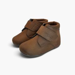 Barfuß Desert Boots für Kinder Lederoptik Leder