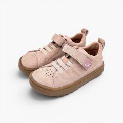 Blanditos Sneaker Veloursleder kombinierter Schliessung ersten Schritte Rosa