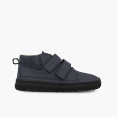 Blanditos Boots Klettverschlussriemen profilierter Laufsohle Marineblau