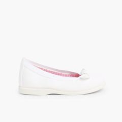 Ballerinas First Steps elastisches Leinenband Weiß
