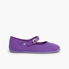 Merceditas Mädchenstoff, die Kette Lila