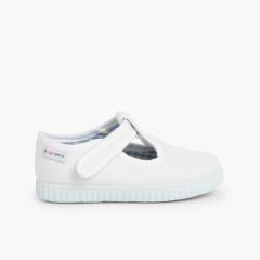 Klassische Babyschuhe für Kinder im Sneaker-Stil Weiß