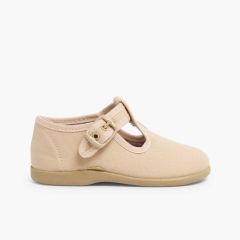 Segelsandalen babyschuhe aus Leinen für Kinder Sand