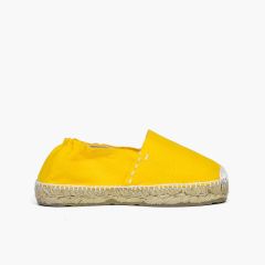 Espadrilles für Kinder mit Band Gelb