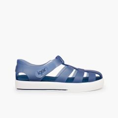 Krabbensandalen Modell Star Marineblau