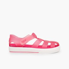 Krabbensandalen Modell Star Fuchsia