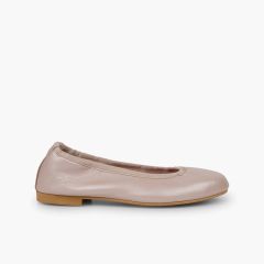 Ballerinas für Mädchen und Damen aus Perlenleder Make-up