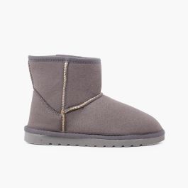 Niedrige australische Stiefel für Frauen und Mädchen Grau