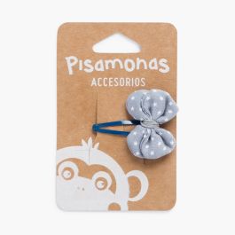 Bandgabel mit kleinen Sternen Bleigrau