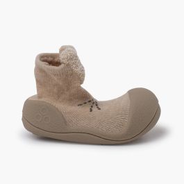 Schuhe für Babys mit runder Spitze Sand Hase