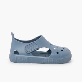 Kinder-Gummi-Clogs Strandsandalen-Design Ozean