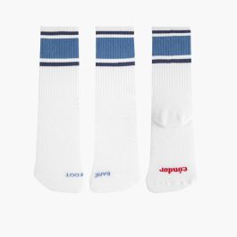 Barefoot Sport gestreifte Frotteesocken Französisch Blau